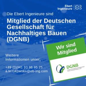 Mitgliedschaft im DGNB - Ebert Ingenieure - Kontakt DGNB-Auditorin